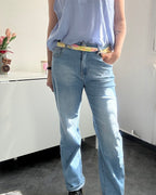 Jeans dritti Malibù lavaggio chiaro – effortless & comfy