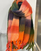 Sciarpa maxi multicolor