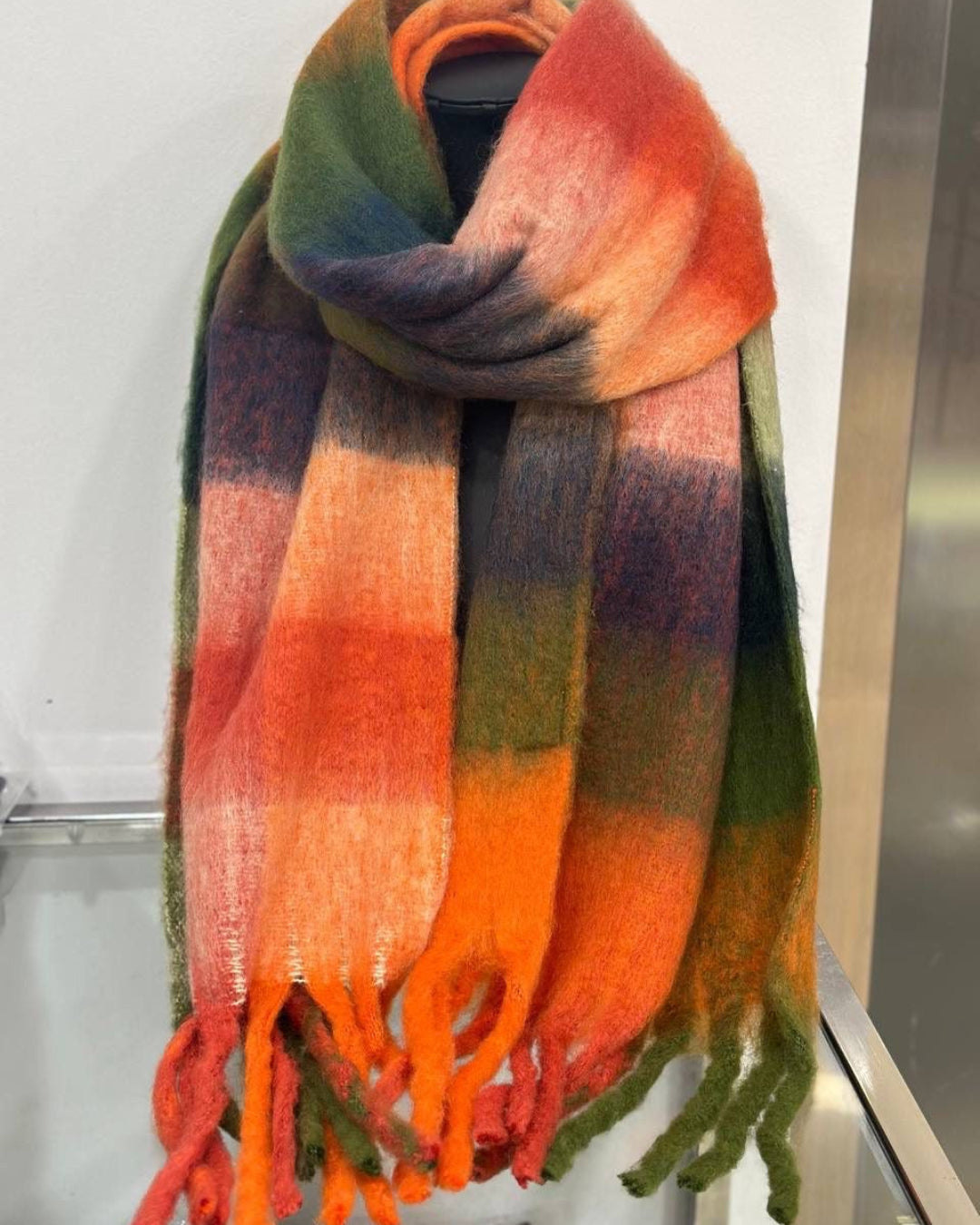 Sciarpa maxi multicolor