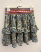 Minigonna a balze Boho Chic