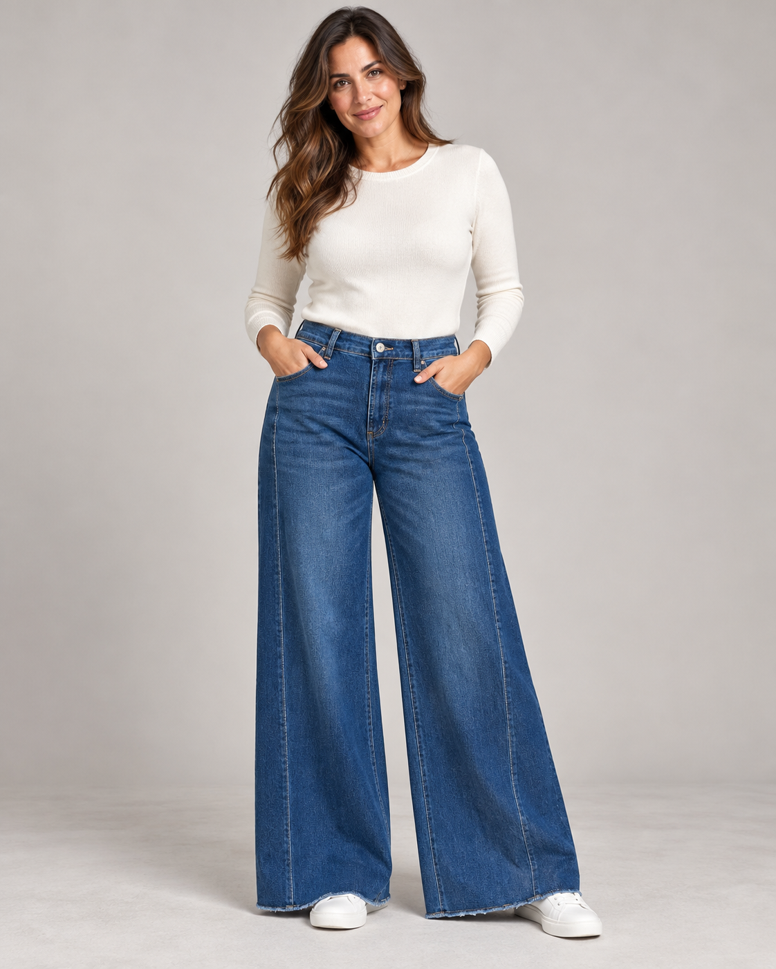 JEANS WIDE LEG SAM