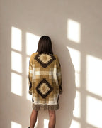 Cardigan Alma cammello/moro