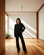 Completo in maglia Benedetta nero