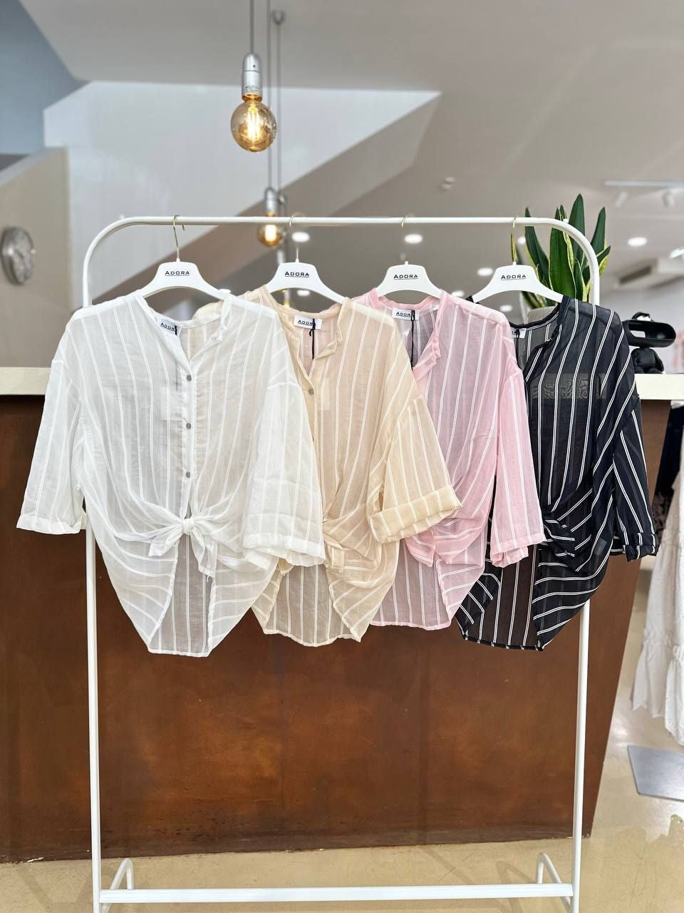 Camicia a righe