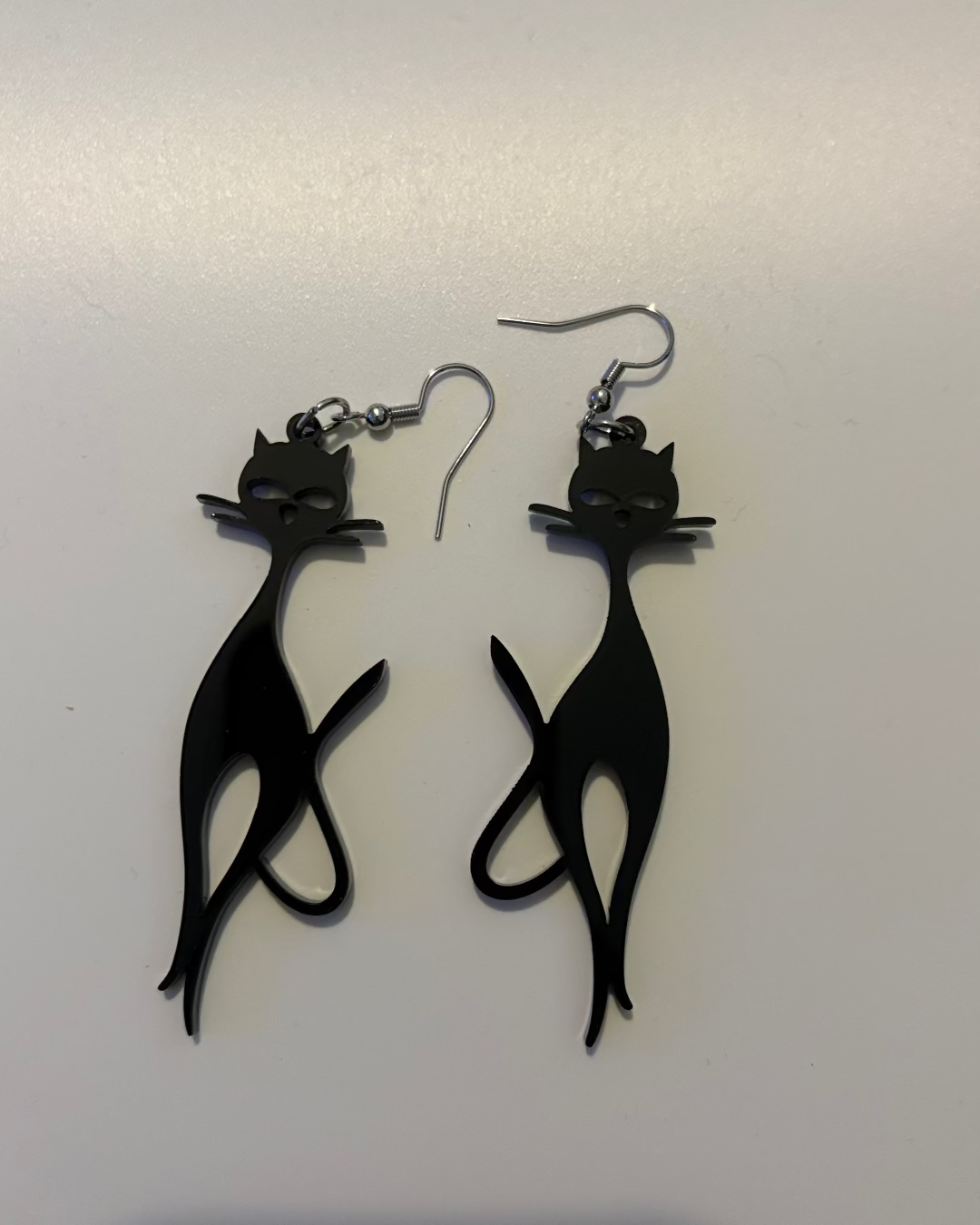 Orecchini Gatto Snob Nero