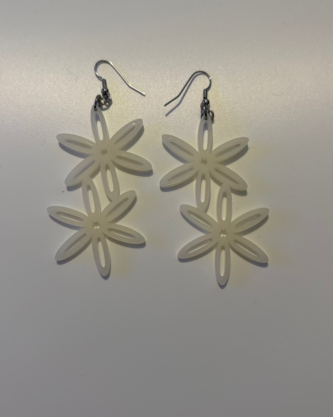 Orecchini Margherita bianchi