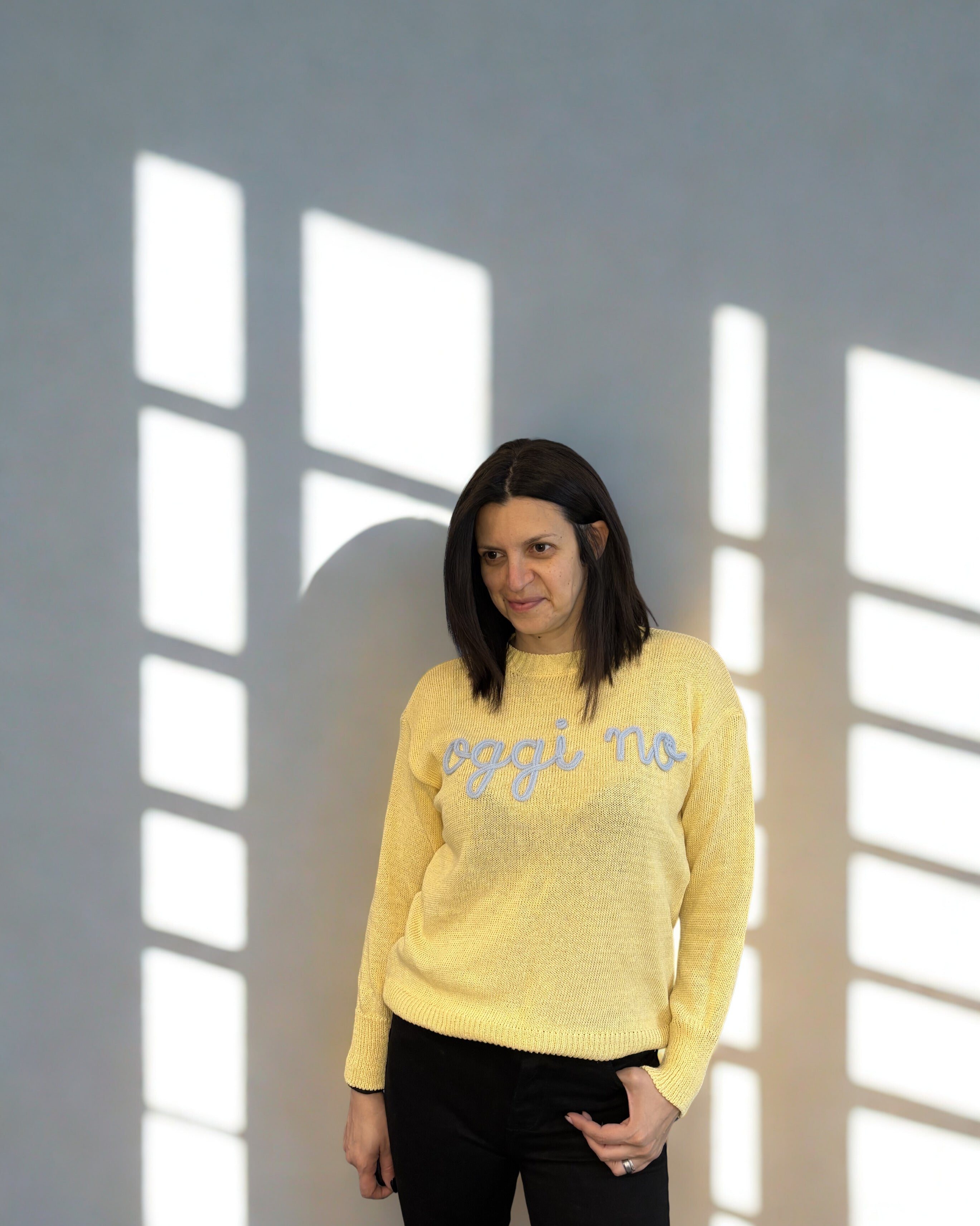 Maglione “Oggi No”