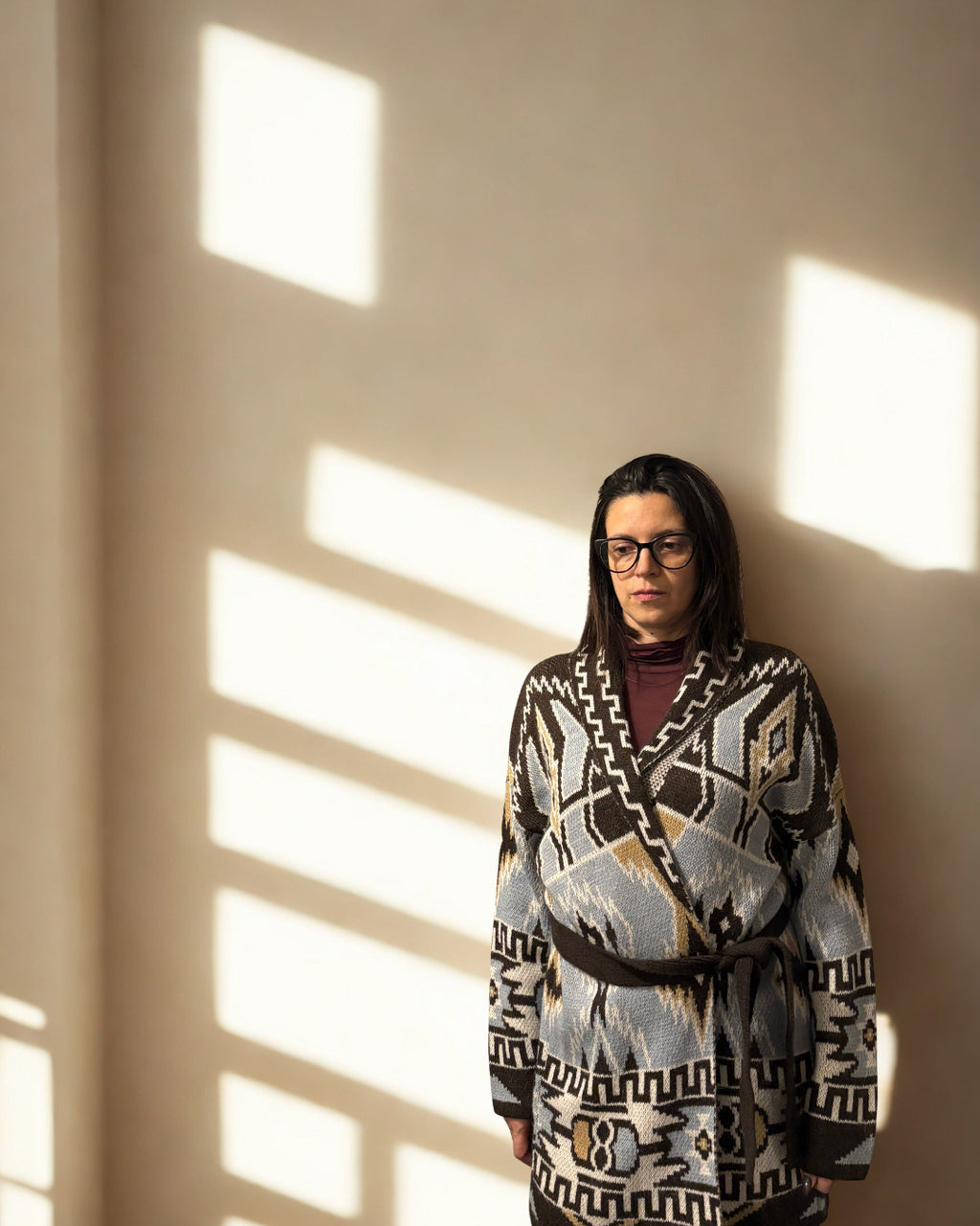 Cardigan Francy marrone