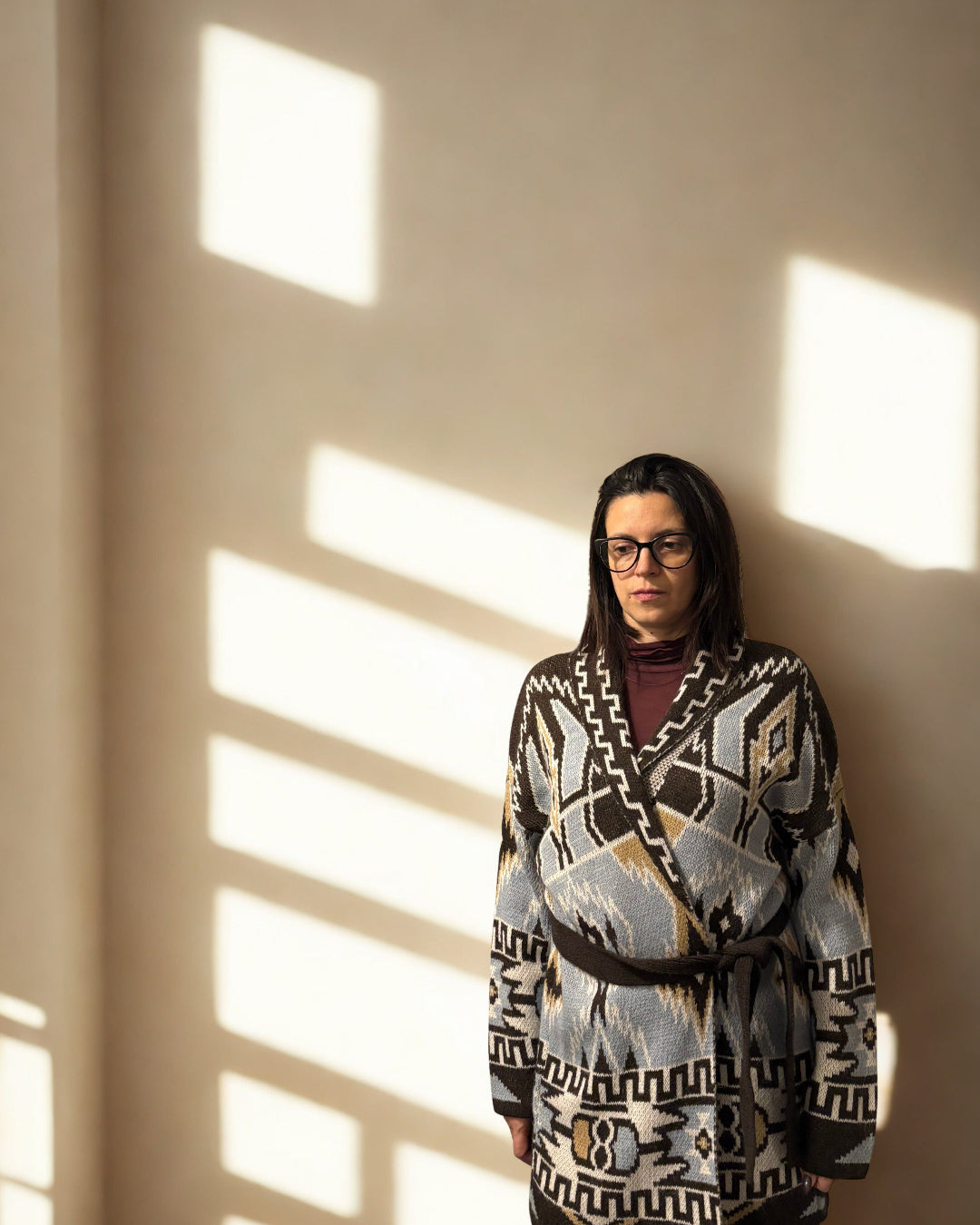 Cardigan Francy marrone