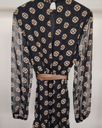 Abito Emily in Chiffon Fantasia – Cintura Inclusa