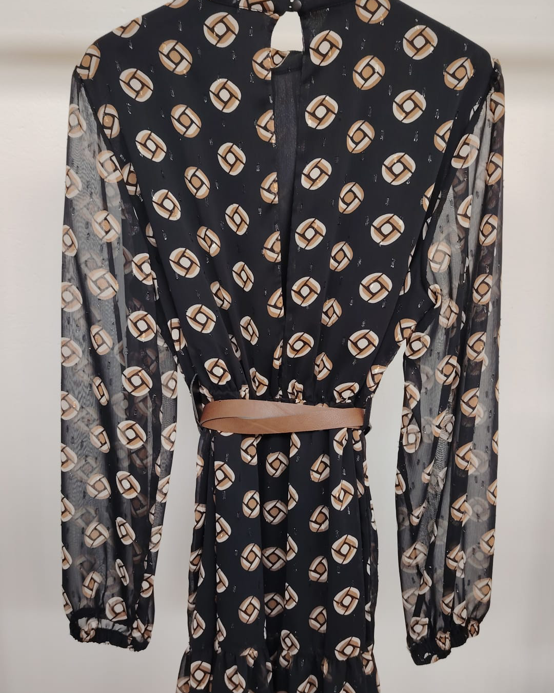 Abito Emily in Chiffon Fantasia – Cintura Inclusa